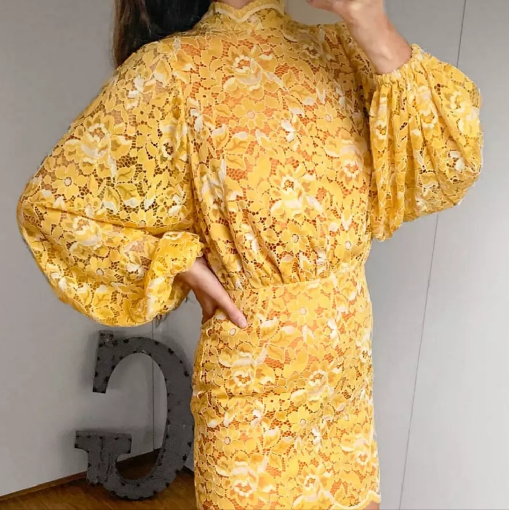 ASOS Design High Neck Mini Dress